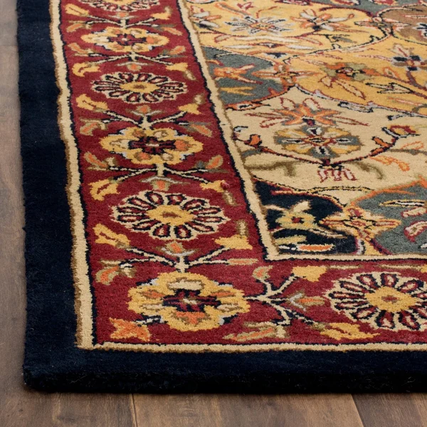 Safavieh Heritage HG510A Area Rug - Multi/Navy - Size: 6 x 9 ft.