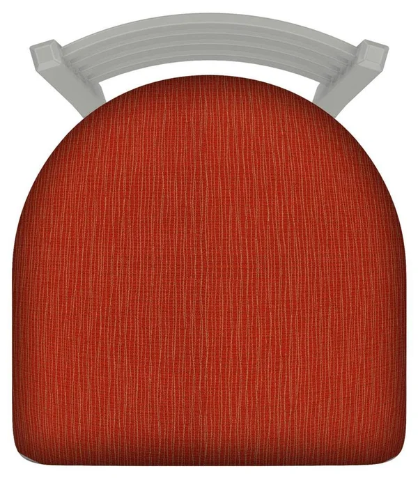 Holland Bar Stool 400 Jackie 18x22 Chair with Anodized Nickel Finish and Graph Poppy Seat
