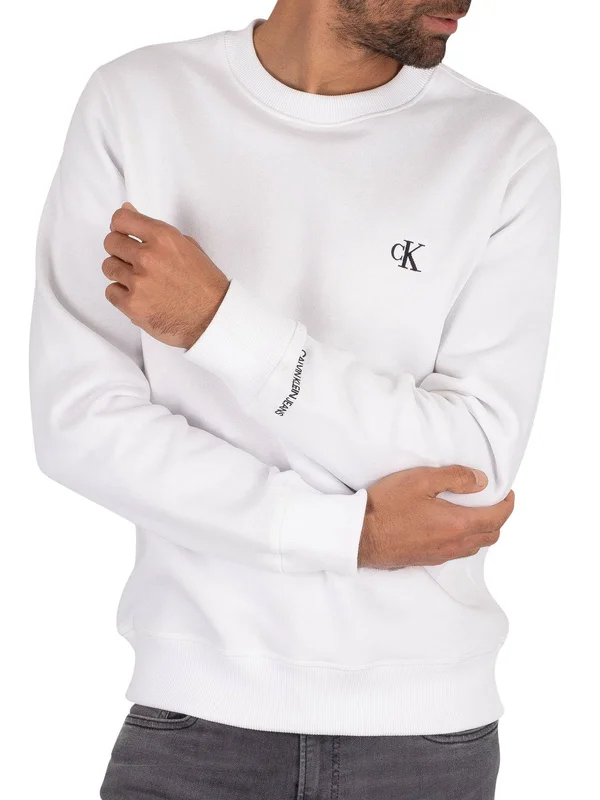 Calvin Klein Jeans Essential Sweatshirt White