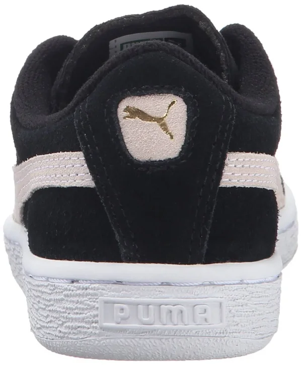 Puma Suede Little Kids& Shoes - Black/White, 13.5