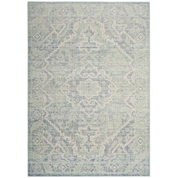 Safavieh Windsor Seafoam/Blue 6 ft. x 6 ft. Square Area Rug