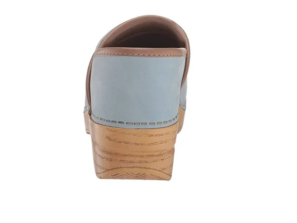 Dansko Professional Women's Clog Shoes Sky Milled Nubuck : 39 (US Women's 8.5-9) Regular