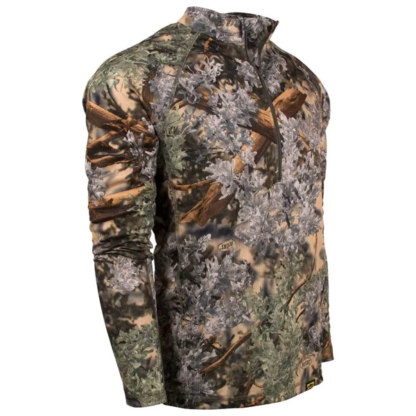 King&s Camo XKG Elevation 1/4 Zip -Men's XXL Dark Charcoal