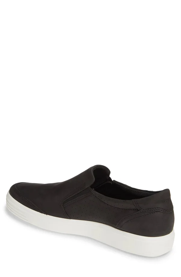 Ecco Men's Soft 7 Slip on Black 41