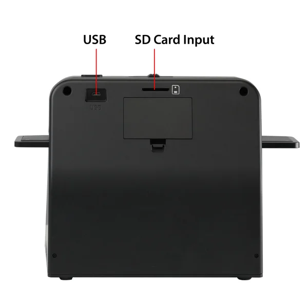 Magnasonic All-in-One Film & Photo Scanner - 14MP Resolution, Converts 4x6 Photos, 35mm/110/126 Film & 135 Slides Into Di