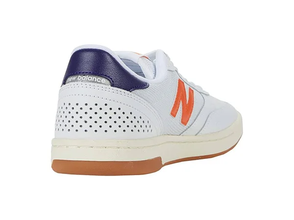 New Balance 440 Shoes - White/Orange - 11.5