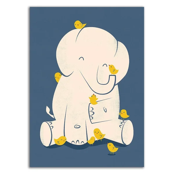 Tangletown Fine Art Big Mama by Jay Fleck, Print on Canvas, 25x22x35x22