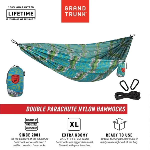 Grand Trunk Double Hammock Parachute - Teton Mountains