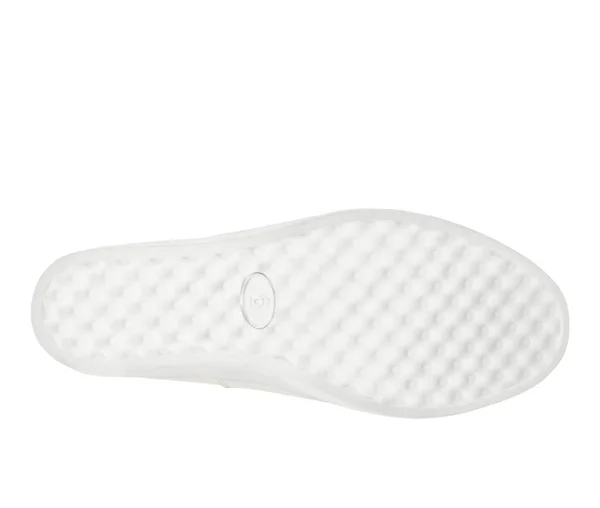 Journee Collection Women's Cardi Sneaker Wedge - White