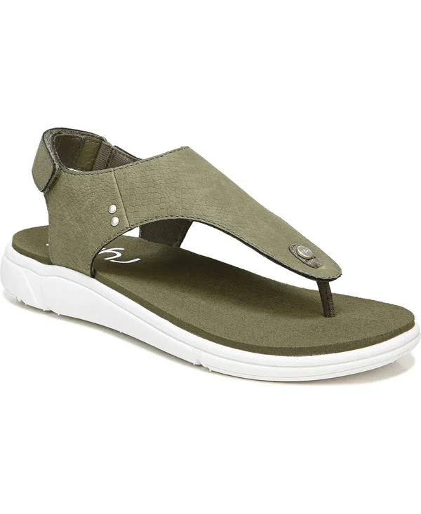 Ryka Margo Women's Sandals, Size: 7 Wide, Green