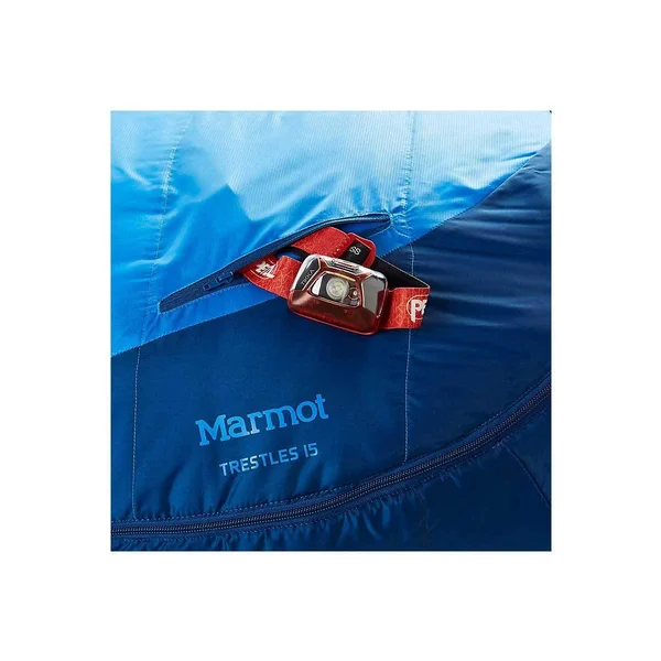 Marmot Trestles 15 Long Sleeping Bag Cobalt Blue, Blue Night RZ