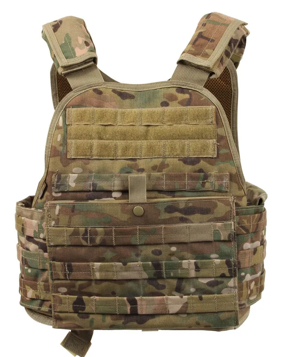 Rothco Molle Plate Carrier Vest - Olive Drab/Oversized