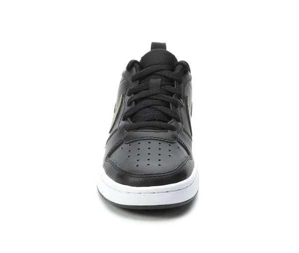 Nike Boys Court Borough 2 Low Top Sneakers - Black - Size 4m