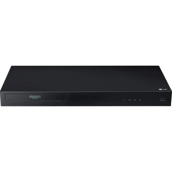 LG 3D Ultra High Definition BLU-RAY 4K Player with Remote Control, HDR Compatibility, Upconvert DVDs, Ethernet, HDMI, USB Port (