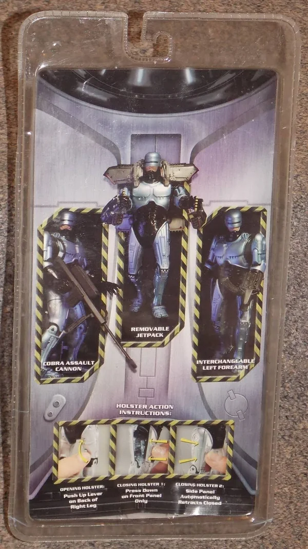 Robocop 7x22 Ultra Deluxe Figure with Jetpack and Assault Cannon