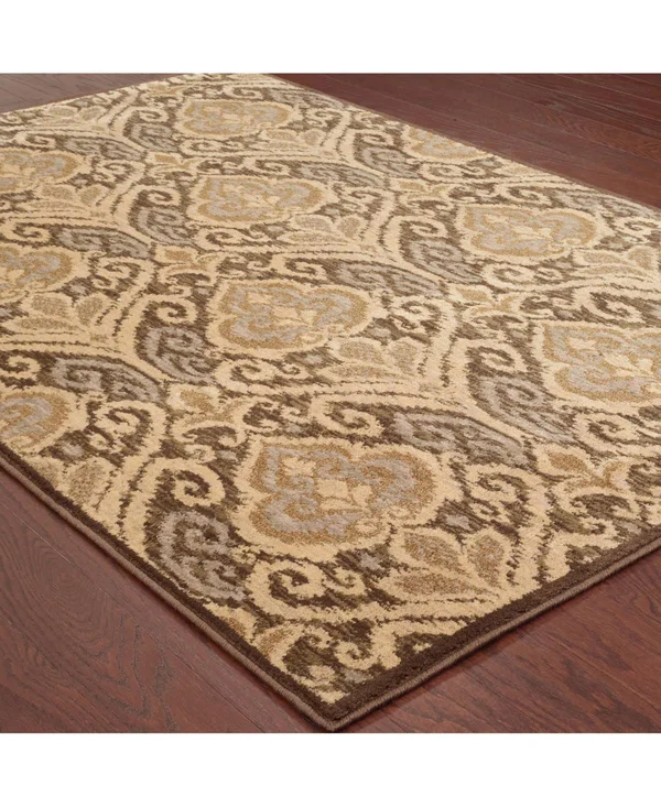 Oriental Weavers Casablanca 4464A Green Area Rug 9&10x22 x 12&10x22