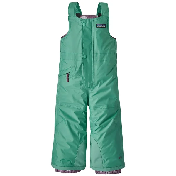 Patagonia Baby Snow Pile Bibs Winter 2019 2T, Plains Green