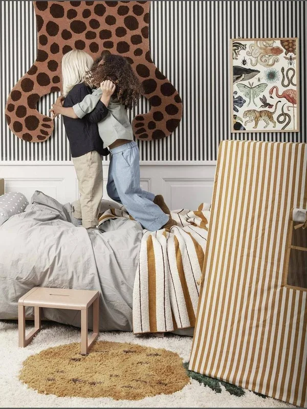 Ferm Living - Thin Striped Tent - Mustard