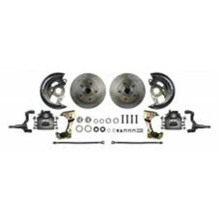 Right Stuff Detailing Rsdafxwk02c Disc Brake Wheel Kit for 1967-1969 Camaro