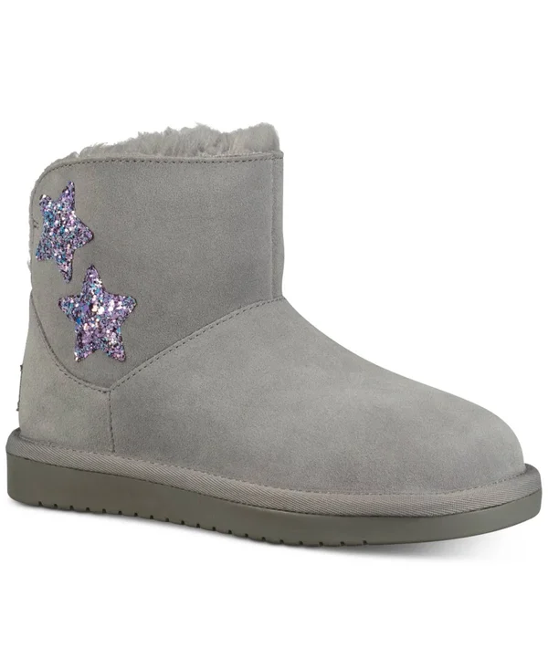 Koolaburra by Ugg - Kids& Koola Star Mini Boots in Wild Dove, Size 12