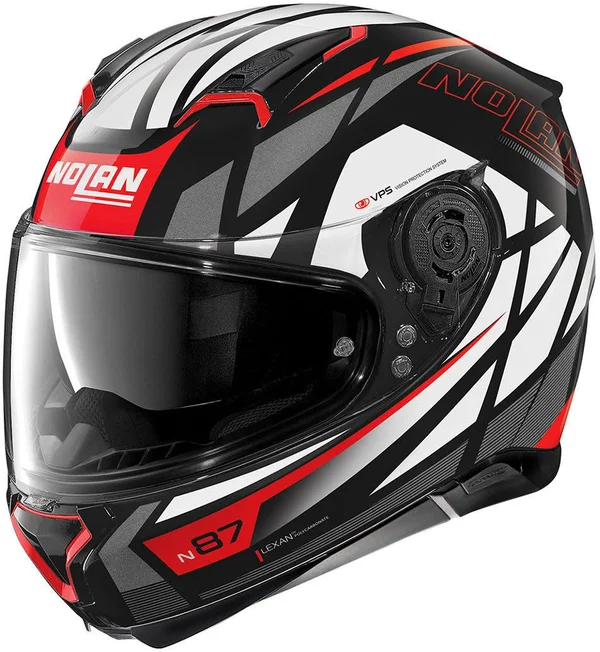 Nolan - Helmet N87 Originality N-Com Glossy Black - Size L