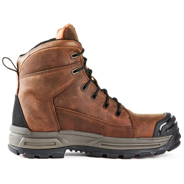 Helly Hansen 6x22 Denison Composite Toe Waterproof Boots, Men's Brown/Orange