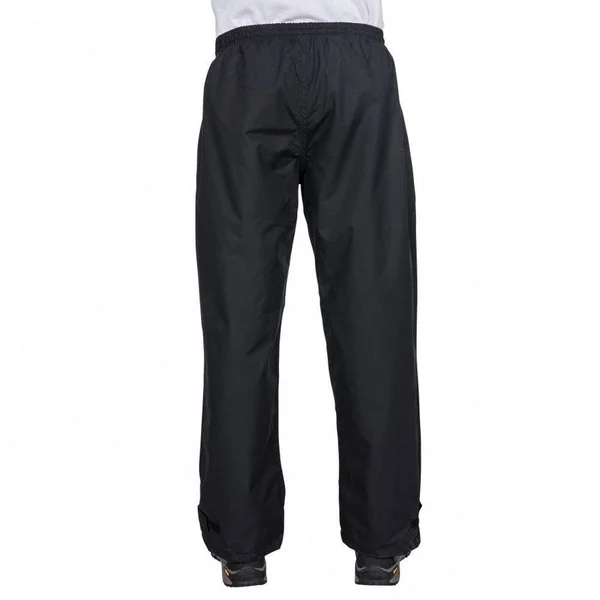 (L, Black) Trespass Mens Toliland Waterproof & Windproof Trousers