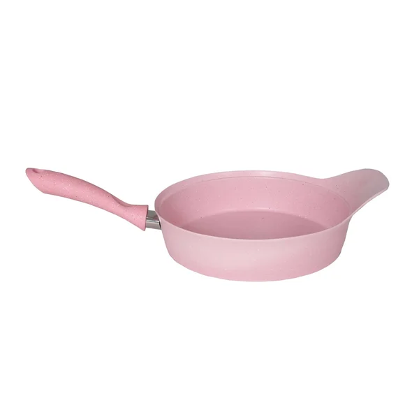 Fiesta Granite Cookware Set, 7 Pcs, Pink - 4 Piece