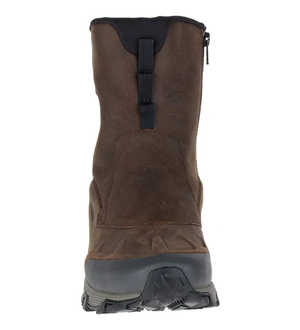 Merrell Men's Coldpack Ice+ 8in Zip Polar Waterproof Boot - 8.5 Wide - Copper Mountain