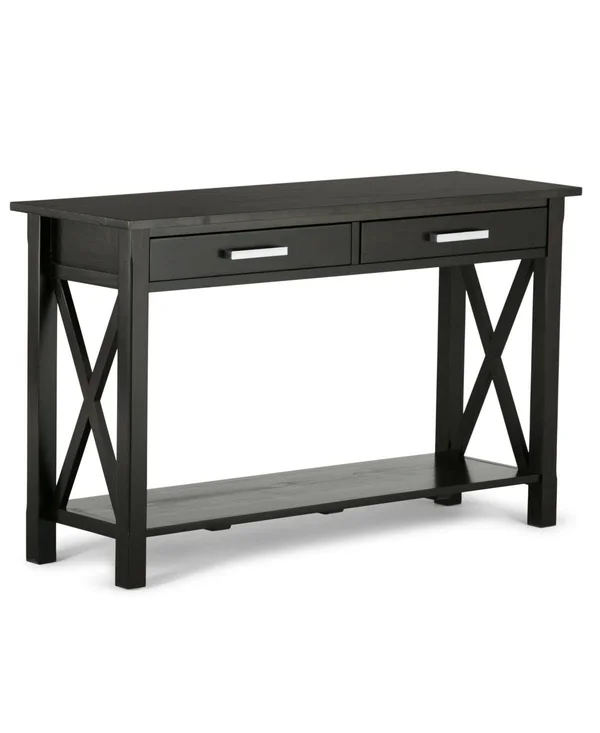 Simpli Home Kitchener Console Sofa Table - Brown