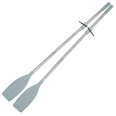 Oceansouth Kayak - Canoe Aluminium Oars - 6' 6 inch - 2 Piece with Stops - Pair