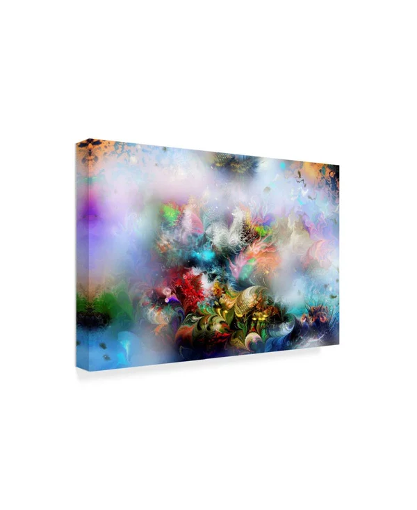 Trademark Fine Art Ali21562-C1219Gg Runa 'Coral Reef 3' Canvas Art - 12X