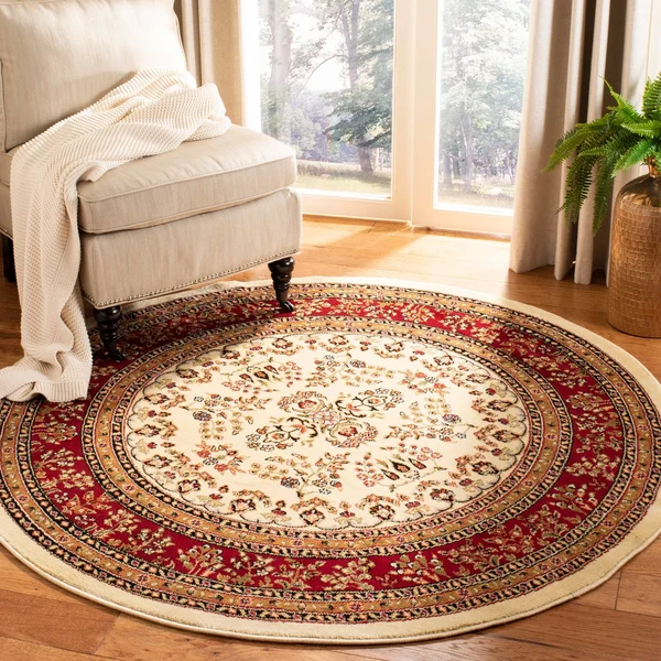 Safavieh Lyndhurst LNH331B 3&3x22 x 5&3x22 Red - Black Area Rug
