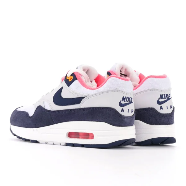 Nike Women's Air Max 1 - White/Midnight Navy White, 6.5
