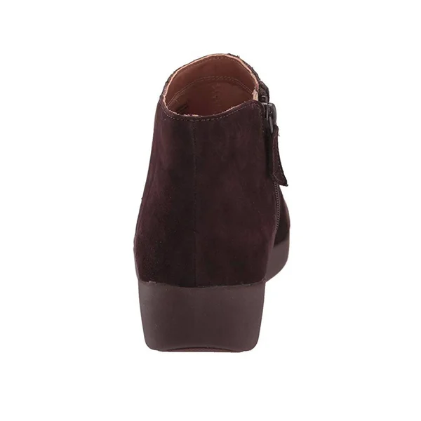 Fitflop Women's Boot, Sumi, Chocolate Brown