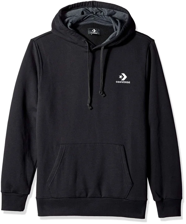 Converse Star Chevron Logo Hoodie Black