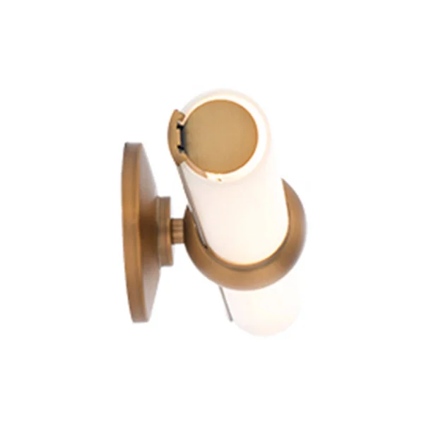 dweLED WS-35027 Juliet 27x22 LED Vanity Aged Brass
