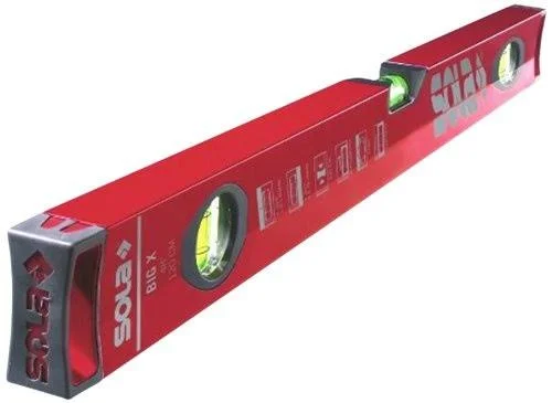 Sola BX48 Box Level, Aluminum, 48 in, Red