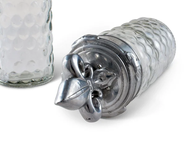 Arthur Court Fleur De Lis Salt and Pepper Set - 5.5 x 3.5"