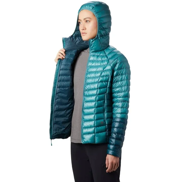 Mountain Hardwear Women's Ghost Whisperer/2 Hoody Small, Washed Turq