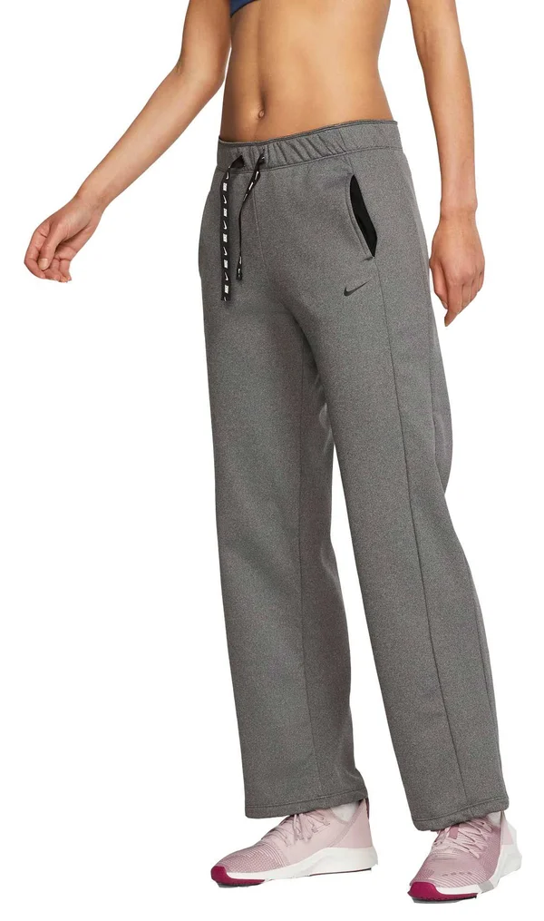 Nike Women's Therma Fleece Training Pants, XXL, Black