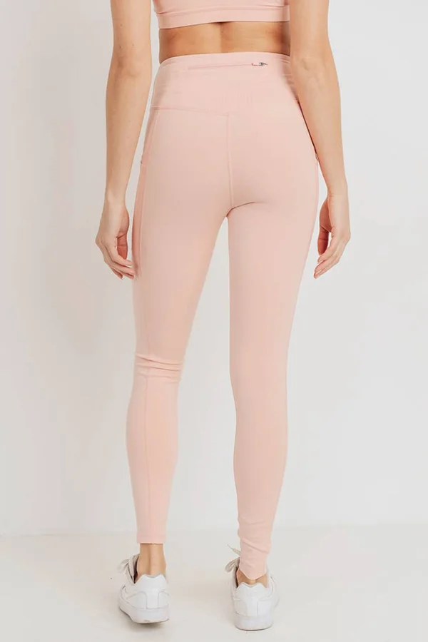 Eco Leggings // Cantaloupe Large