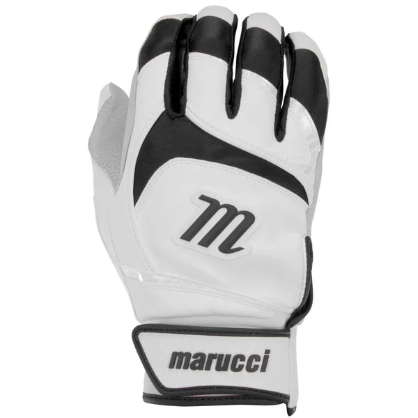 Marucci Adult Signature Batting Gloves - White