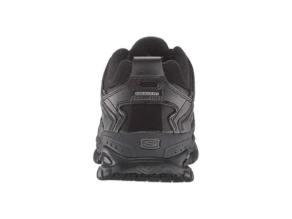 Skechers Men's Work Relaxed Fit Soft Stride Grinnel Comp Black