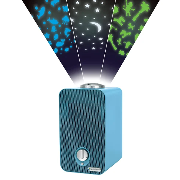 GermGuardian Ac4150blca 4-in-1 Night-Night HEPA Air Purifier with UV Sanitizer - Blue