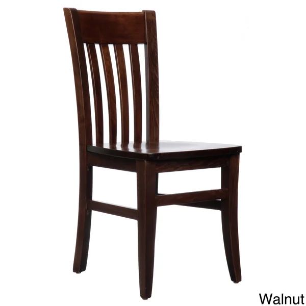Copper Grove Glencairn Solid Wood Dining Chairs (Set of 2) - Short - Walnut