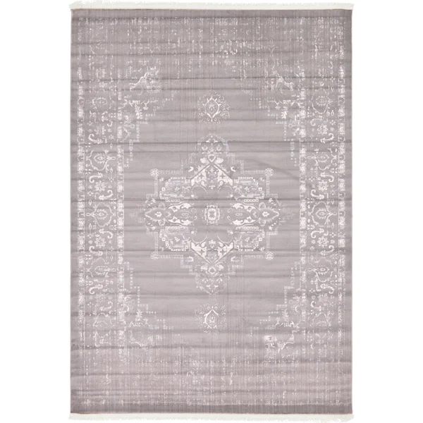 Unique Loom Attiki New Classical Rug - Gray (8& 0 x 11& 4)
