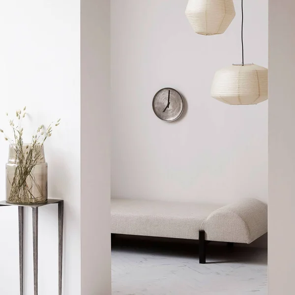 House Doctor - Bidar Lampshade - Ø 50 x H 32 cm, Sand