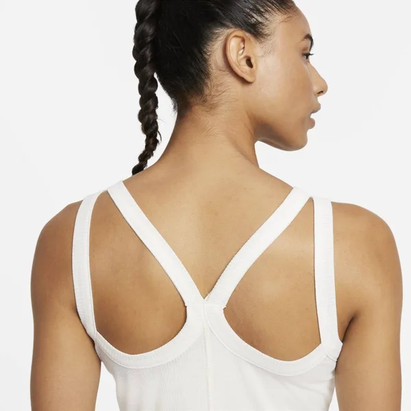 Nike Yoga Luxe Women's Tank Top in White - Size: 2XL, DD5545-901