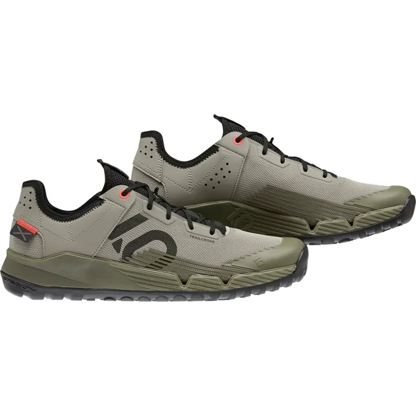 Five Ten 5.10 Trailcross LT Grey - Mens Sneakers, Size US 16 - Color Feather Grey - Core Black - Signal Coral